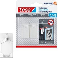 tesa Powerstripes Klebenägel für max. 0,5 kg 2,4 x 4,5 cm, 2 St. von Tesa