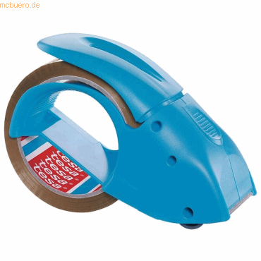 Tesa Handabroller für Packband 50mmx60m blau von Tesa