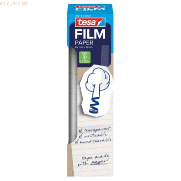 Tesa Klebefilm Paper 59213-00000-00 10x19mm 8 Stück Tesa Klebefilm Paper 59213-00000-00 10x19mm 8 Stück von Tesa