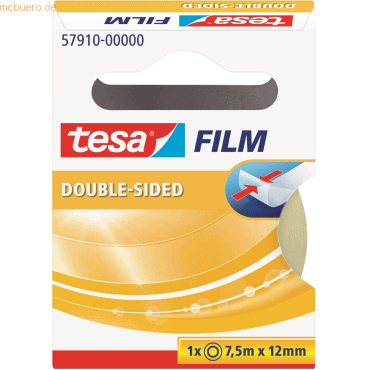 12 x Tesa Klebefilm doppelseitig 12mmx7,5m 12 x Tesa Klebefilm doppelseitig 12mmx7,5m von Tesa