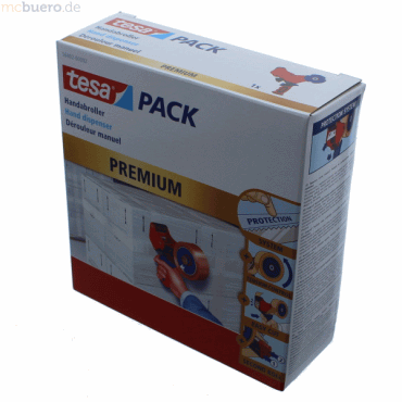 Tesa Packbandabroller tesapack Premium für Klebebänder 50mmx66m Tesa Packbandabroller tesapack Premium für Klebebänder 50mmx66m von Tesa