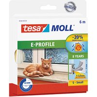 tesa tesamoll® E-Profil Fenster-Dichtungsband weiß 9,0 mm x 6,0 m 1 St. tesa tesamoll® E-Profil Fenster-Dichtungsband weiß 9,0 mm x 6,0 m 1 St. von Tesa