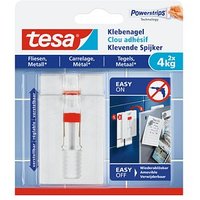 tesa Powerstripes Klebenägel für max. 4,0 kg 2,4 x 4,5 cm von Tesa