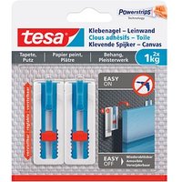 tesa Powerstripes Klebenägel für max. 1,0 kg 2,3 x 6,4 cm, 2 St. von Tesa