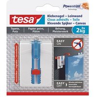 tesa Powerstripes Klebenägel für max. 2,0 kg 4,5 x 6,4 cm, 2 St. von Tesa
