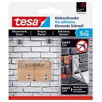 tesa Klebeschraube für max. 5,0 kg 2,4 x 3,0 cm, 2 St. von Tesa