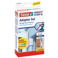 tesa Klemmscharnier für Fliegengitter Insect Stop Alu Comfort Adapter Set weiß von Tesa