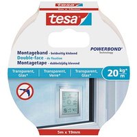 tesa Montageband 77741 doppelseitiges Klebeband 19,0 mm x 5,0 m, 1 St. tesa Montageband 77741 doppelseitiges Klebeband 19,0 mm x 5,0 m, 1 St. von Tesa