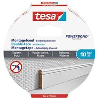 tesa Montageband 77743 doppelseitiges Klebeband 19,0 mm x 5,0 m, 1 St. von Tesa