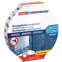 tesa Montageband POWERBOND 55733 doppelseitiges Klebeband 19,0 mm x 5,0 m, 1 Rolle von Tesa