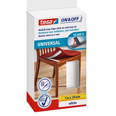 On & Off Klettband zum Aufkleben und Aufnähen 1m On & Off Klettband zum Aufkleben und Aufnähen 1m von Tesa