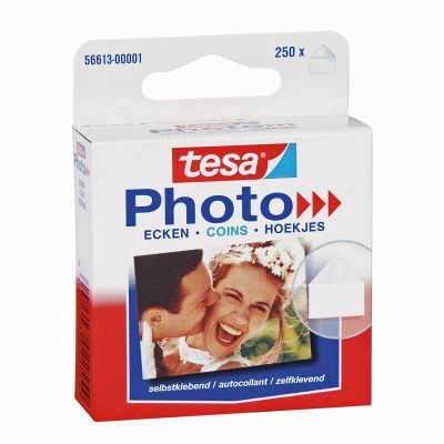 Photo Ecken transparent 250 Stück von Tesa