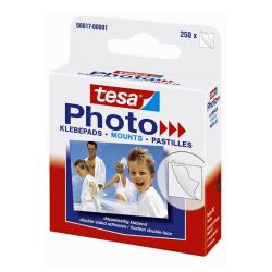 tesa Photo Klebepads weiß 250 Stück von Tesa
