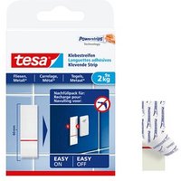 tesa Powerstrips Klebestreifen für max. 2,0 kg 2,0 x 6,0 cm, 9 St. tesa Powerstrips Klebestreifen für max. 2,0 kg 2,0 x 6,0 cm, 9 St. von Tesa