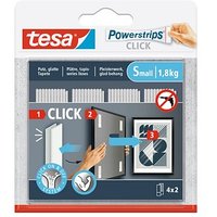 tesa Powerstrips SMALL Klebestreifen für max. 1,8 kg 2,0 x 6,0 cm, 4 St. tesa Powerstrips SMALL Klebestreifen für max. 1,8 kg 2,0 x 6,0 cm, 4 St. von Tesa