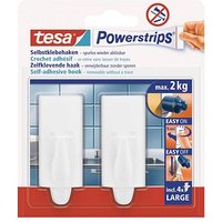 tesa Trend Large Klebehaken für max. 2,0 kg 2,0 x 5,0 cm, 2 St. von Tesa