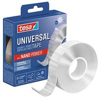 tesa Nano Power Universal doppelseitiges Klebeband 30,0 mm x 3,0 m, 1 St. von Tesa