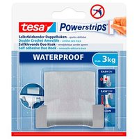 tesa WATERPROOF Doppel Klebehaken für max. 3,0 kg 2,0 x 5,0 cm von Tesa