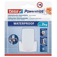 tesa WATERPROOF Large Rasierer Klebehaken für max. 2,0 kg 2,0 x 5,0 cm von Tesa