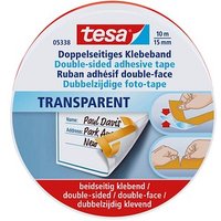 tesa 05338 doppelseitiges Klebeband 15,0 mm x 10,0 m, 1 Rolle von Tesa