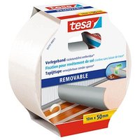 tesa 55731 doppelseitiges Klebeband transparent 50,0 mm x 10,0 m 1 Rolle von Tesa