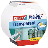 tesa extra Power® Gewebeband transparent 48,0 mm x 10,0 m 1 Rolle von Tesa
