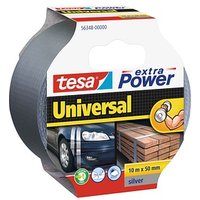 tesa extra Power® Universal Gewebeband silber 50,0 mm x 10,0 m 1 Rolle von Tesa