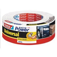 tesa extra Power® Universaltape Gewebeband weiß 50,0 mm x 50,0 m 1 Rolle von Tesa