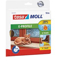 tesa tesamoll® E-Profil Fenster-Dichtungsband braun 9,0 mm x 10,0 m 1 Rolle von Tesa