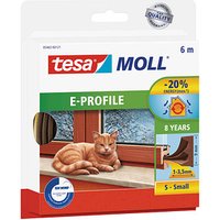 tesa tesamoll® E-Profil Fenster-Dichtungsband braun 9,0 mm x 6,0 m 1 Rolle von Tesa
