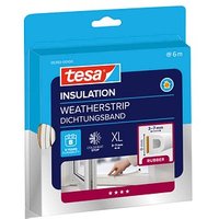 tesa tesamoll® INSULATION Dichtungsband weiß 9,0 mm x 6,0 m 1 Rolle von Tesa