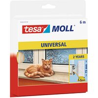 tesa tesamoll® UNIVERSAL Schaumstoff Fenster-Dichtungsband weiß 15,0 mm x 6,0 m 1 St. von Tesa