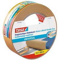 tesa universal 56157 doppelseitiges Klebeband 38,0 mm x 25,0 m, 1 Rolle von Tesa