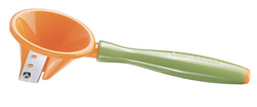 Tescoma Presto Carving Spiralschneider, Edelstahl, grün/orange, 23 x 8.5 x 4.2 cm von Tescoma