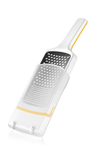 Tescoma T643730 Handy X-Sharp Reibe, Edelstahl, Weiß/Gelb von Tescoma