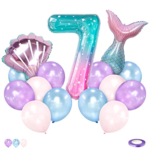 Meerjungfrau Geburtstag Deko 7 Meerjungfrauen Deko Kindergeburtstag 7 Groß Regenbogen Zahlen Folien Luftballon für Lila Rosa Gradient Mädchen Meerjungfrauen Thema Party Deko Meerjungfrau Geburtstag Deko 7 Meerjungfrauen Deko Kindergeburtstag 7 Groß Regenbogen Zahlen Folien Luftballon für Lila Rosa Gradient Mädchen Meerjungfrauen Thema Party Deko von Teselife