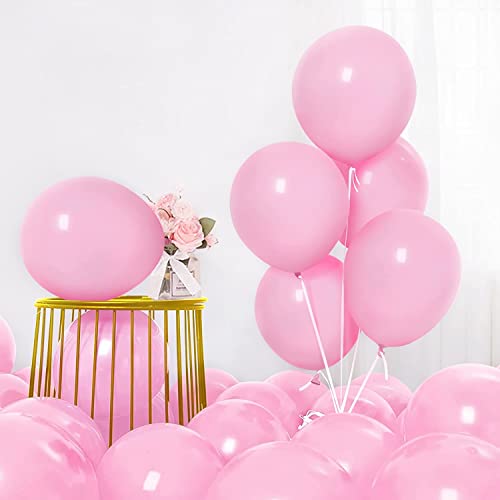 Rosa Luftballons 20 Stück 12 Zoll Latexballons für alles Gute zum Geburtstag, Kinderparty, Hochzeiten, Jubiläum, Babyparty, Festival, Karneval, Veranstaltungen, Dekorationen von Teselife