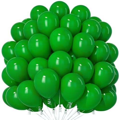 Teselife Dunkel Grüne Luftballons, 100 Stück 12 Zoll Matt Dunkelgrüne Luftballons, Dunkelgrüne Party Ballons Für Männer Frauen Geburtstag Babyparty Jahrestag Abschlussfeier Weihnachten Wild One Deko Teselife Dunkel Grüne Luftballons, 100 Stück 12 Zoll Matt Dunkelgrüne Luftballons, Dunkelgrüne Party Ballons Für Männer Frauen Geburtstag Babyparty Jahrestag Abschlussfeier Weihnachten Wild One Deko von Teselife