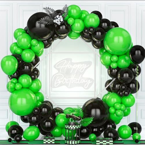 Teselife Luftballons Girlande Schwarz Grün, 119 Stück Ballons Grün und Schwarz Latex Luftballon Junge Männer Kinder Geburtstag Ballon Hochzeit Jubiläum Verlobung Abschlussfeier Bachelor Spiel Party Teselife Luftballons Girlande Schwarz Grün, 119 Stück Ballons Grün und Schwarz Latex Luftballon Junge Männer Kinder Geburtstag Ballon Hochzeit Jubiläum Verlobung Abschlussfeier Bachelor Spiel Party von Teselife