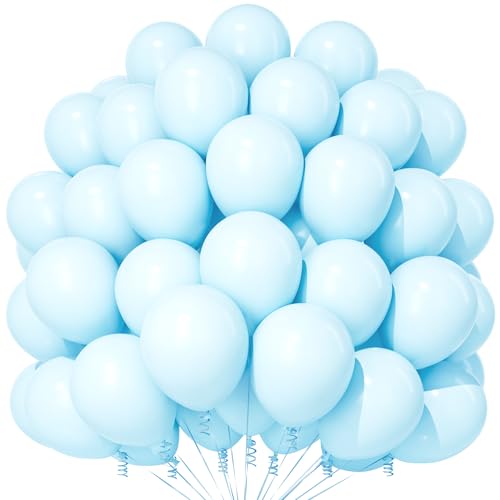 Teselife Pastell Blaue Luftballons, 100 Stück 12 Zoll Macaron Blau Luftballon, Party Ballon Für Jungen Mädchen Frauen Geburtstag Jahrestag Hochzeit Verlobung Babyparty Geschlecht Offenbaren Party Deko Teselife Pastell Blaue Luftballons, 100 Stück 12 Zoll Macaron Blau Luftballon, Party Ballon Für Jungen Mädchen Frauen Geburtstag Jahrestag Hochzeit Verlobung Babyparty Geschlecht Offenbaren Party Deko von Teselife