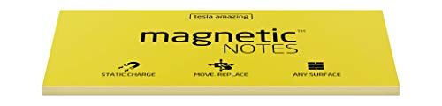 Tesla Amazing Haftnotizen "The Magnetic Note", 200 x 100 mm, Gelb, Block Á 100 Blatt Tesla Amazing Haftnotizen "The Magnetic Note", 200 x 100 mm, Gelb, Block Á 100 Blatt von Tesla