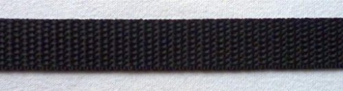 5 m Taschengurt Rucksack-Gurt PP Band 16 mm schwarz von Tesotex