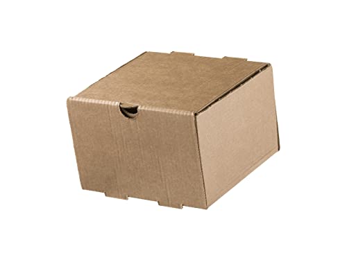 Tessera Bio Products Q131386KFSC Kraftpapier Foodbox, Quadrat, Einzelnburger, FSC Zertifiziert, Naturfarbe, 13cm Länge, 13cm Breite, 8.6cm Höhe, 100 pcs Tessera Bio Products Q131386KFSC Kraftpapier Foodbox, Quadrat, Einzelnburger, FSC Zertifiziert, Naturfarbe, 13cm Länge, 13cm Breite, 8.6cm Höhe, 100 pcs von Tessera Bio Products
