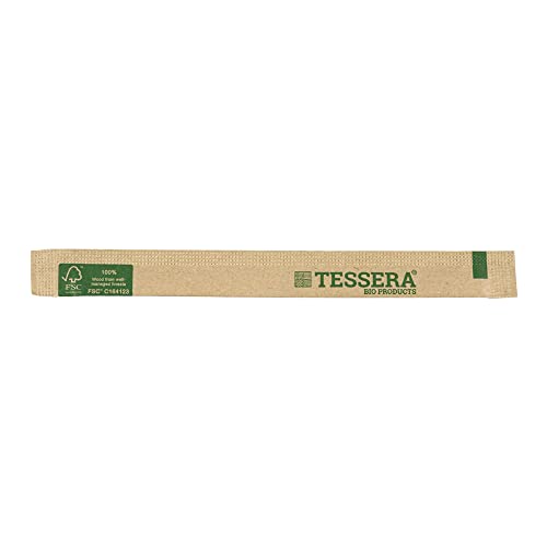 Tessera Bio Products QA414WDFSC Holzrührstäbchen, Naturfarbe, 1/1 Verpackt in Spenderbox, 14cm Länge, 1000 Stück Tessera Bio Products QA414WDFSC Holzrührstäbchen, Naturfarbe, 1/1 Verpackt in Spenderbox, 14cm Länge, 1000 Stück von Tessera Bio Products
