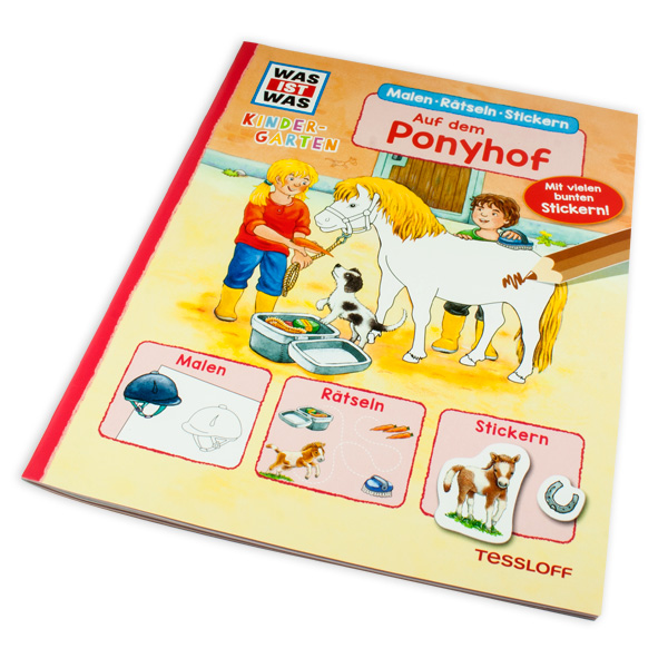 WAS IST WAS - Kindergarten "Auf dem Ponyhof" von Tessloff Medienvertrieb GmbH & Co. KG