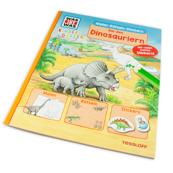 WAS IST WAS - Kindergarten "Bei den Dinosauriern" von Tessloff Medienvertrieb GmbH & Co. KG