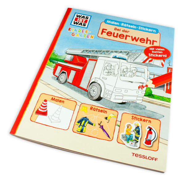 WAS IST WAS - Kindergarten "Bei der Feuerwehr" von Tessloff Medienvertrieb GmbH & Co. KG
