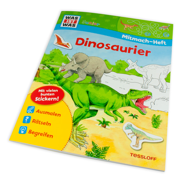 WAS IST WAS-Mitmach-Heft "Dinosaurier" von Tessloff Medienvertrieb GmbH & Co. KG