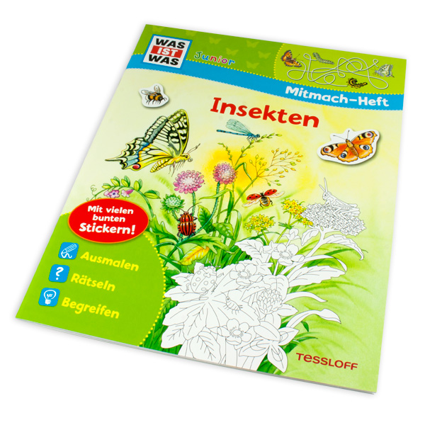 WAS IST WAS-Mitmach-Heft "Insekten" von Tessloff Medienvertrieb GmbH & Co. KG