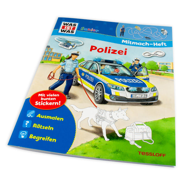WAS IST WAS-Mitmach-Heft "Polizei" von Tessloff Medienvertrieb GmbH & Co. KG